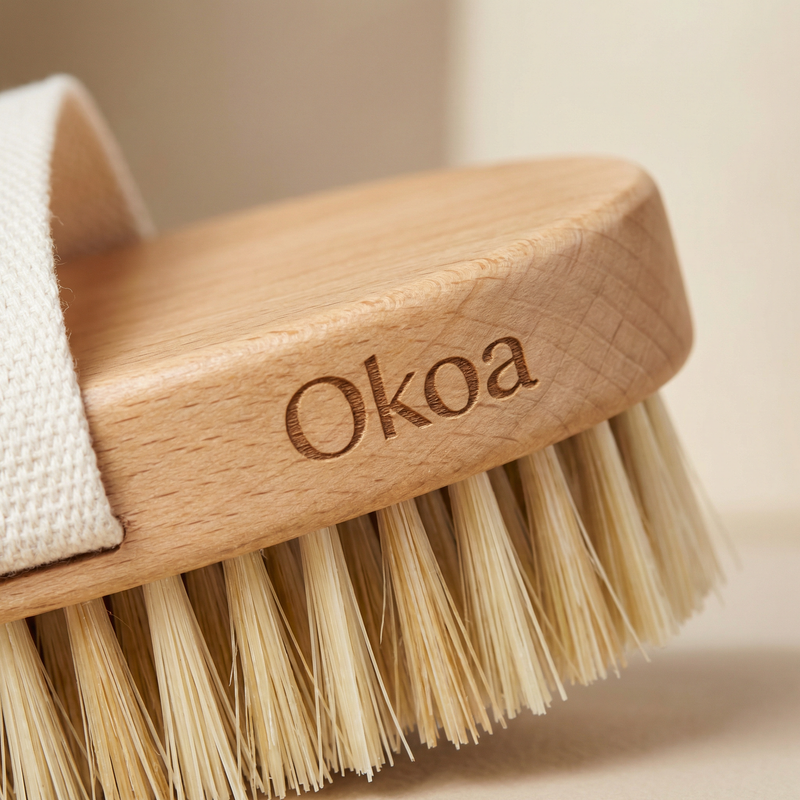 Brosse corps douce et sèche - Okoa